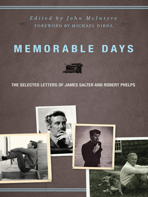 Title details for Memorable Days by James Salter - Available